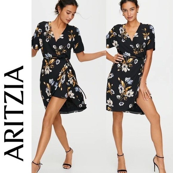 Aritzia Dresses & Skirts - Aritzia Babaton Wallace Wrap Dress